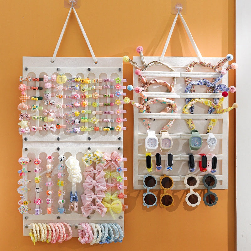 ชั้นวางอุปกรณ์ตกแต่งผมแบบติดผนังขนาดใหญ่ - 图片4