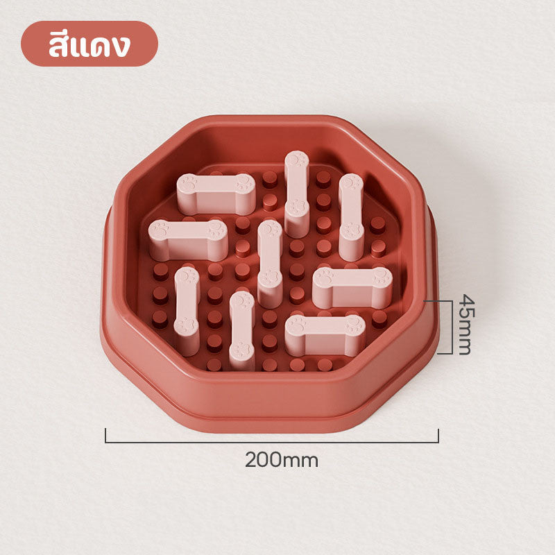 ชามอาหารสัตว์เลี้ยงแบบช้า - 图片7