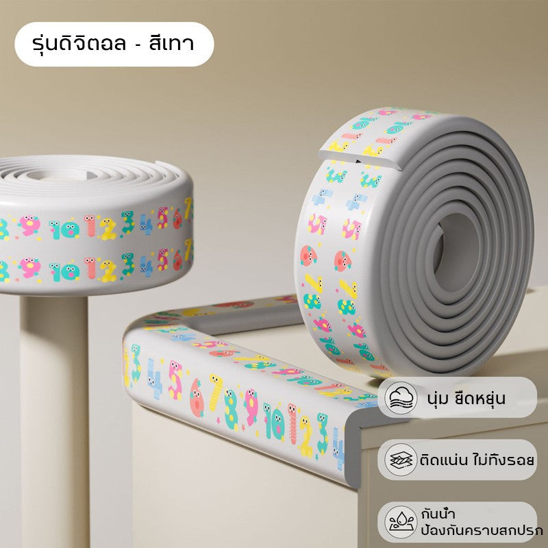 แถบยางกันกระแทกนิรภัยเด็กบริเวณขอบโต๊ะ - 图片15