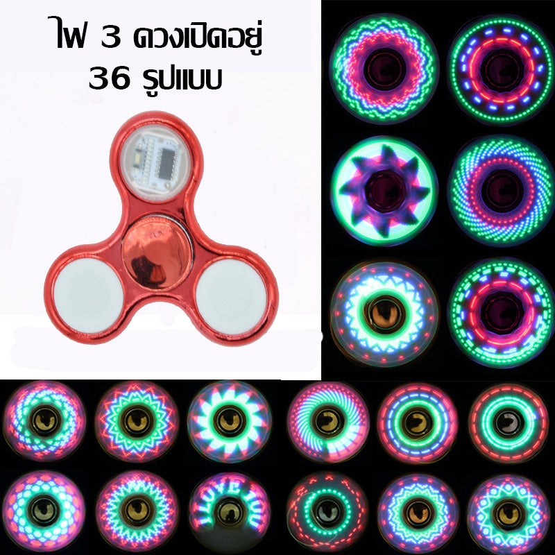 ของเล่นหมุนคลายเครียด LED สำหรับเด็ก ของเล่นหมุนมือ - 图片11