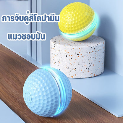 ลูกบอลแมวอัตโนมัติพร้อมไฟหมุน 360° - 图片3