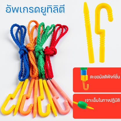 บล็อกตัวต่อลูกปัด ของเล่นเด็ก - 图片5