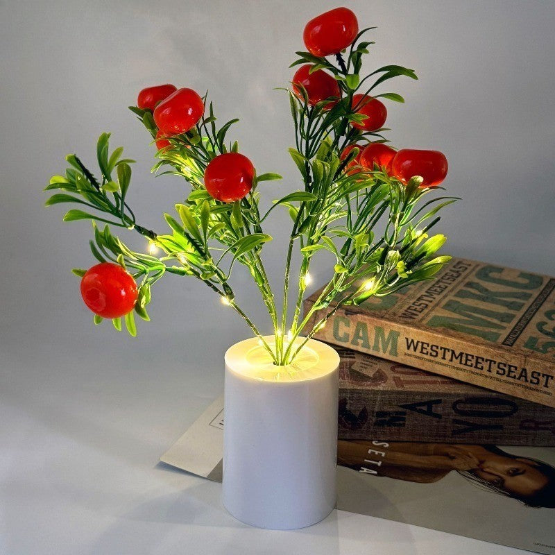 โคมไฟกลางคืนรูปดอกไม้ โคมไฟข้างเตียง - 图片4