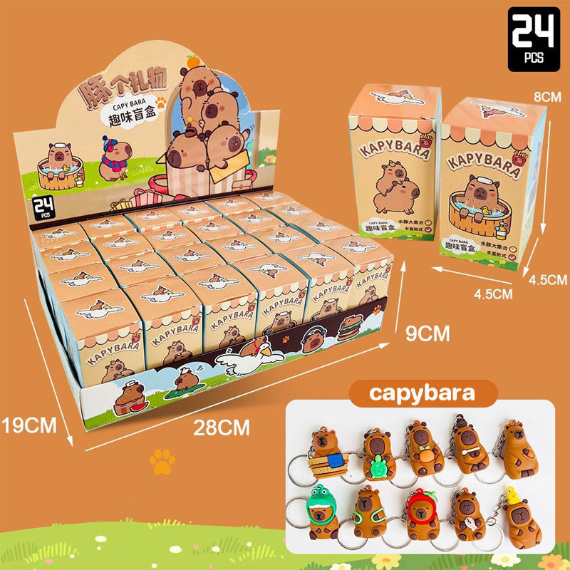 พวงกุญแจคาปิบาร่า - 图片1