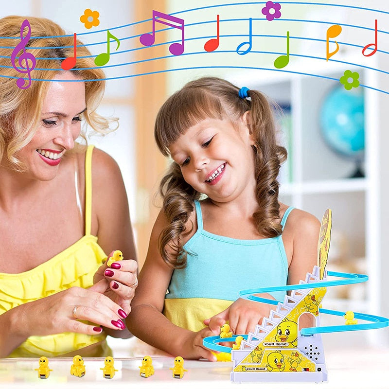 ของเล่นไฟฟ้า เป็ดปีนบันได สไลเดอร์ - 图片2