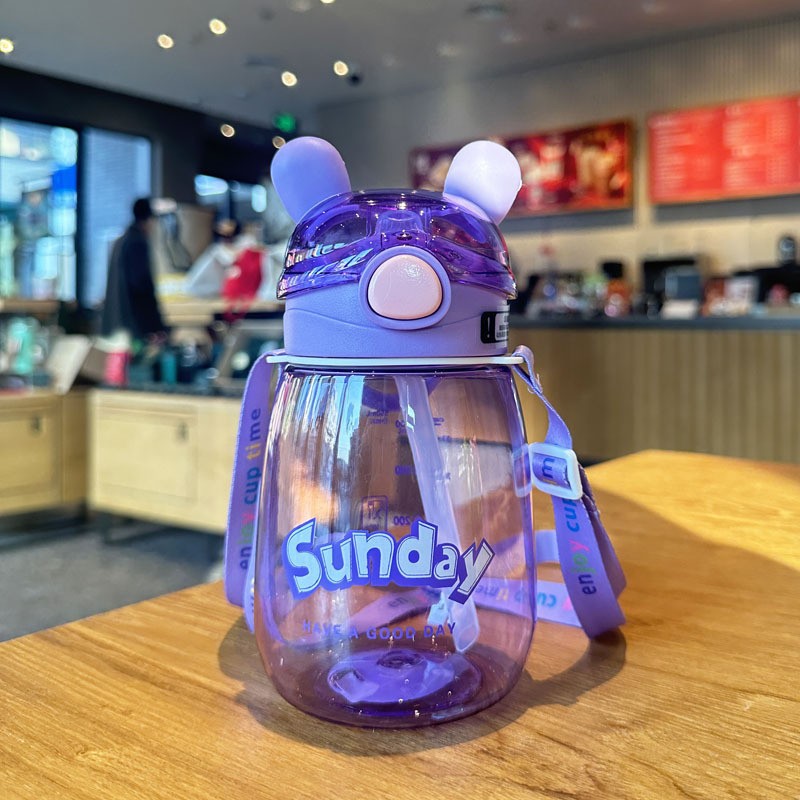 ขวดน้ำเด็กพร้อมสายสะพายไหล่ - 图片11