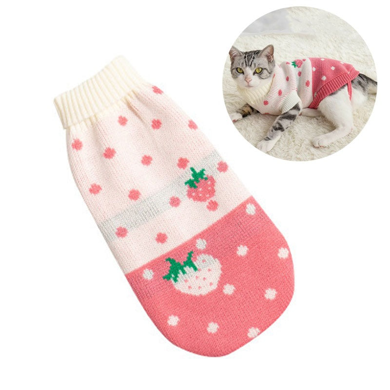 เสื้อผ้าแมวเนื้อนุ่ม น่ารัก อบอุ่น - 图片6