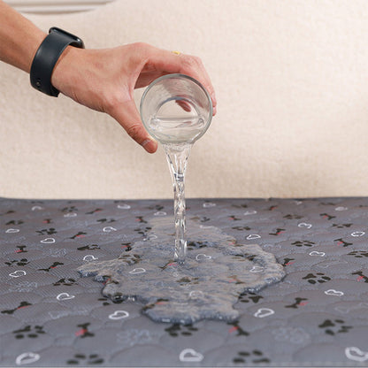 แผ่นรองปัสสาวะสัตว์เลี้ยง แผ่นรองปัสสาวะสุนัข ซักได้และใช้ซ้ำได้ - 图片4