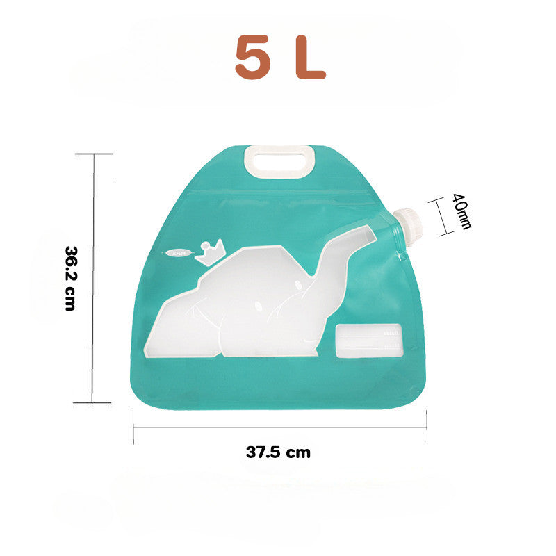 ถุงขนาด 1.5/2.5/5 ลิตร ถุงน้ำฉุกเฉินแบบหนา สามารถใช้บรรจุข้าวสารหรือสิ่งของอื่นๆ ได้ - 图片10