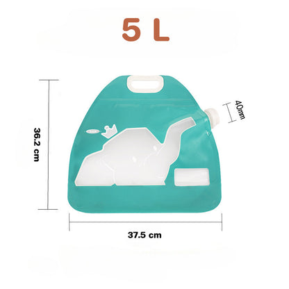 ถุงขนาด 1.5/2.5/5 ลิตร ถุงน้ำฉุกเฉินแบบหนา สามารถใช้บรรจุข้าวสารหรือสิ่งของอื่นๆ ได้ - 图片10