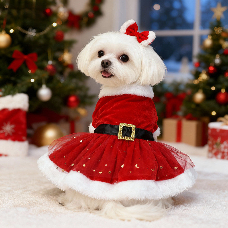 ชุดเดรสสัตว์เลี้ยงคริสต์มาส - 图片6