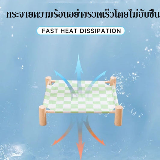 ที่นอนแมวเจลระบายความร้อน แผ่นรองนอนแมวระบายความร้อน รับน้ำหนักได้ดี - 图片1