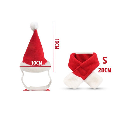 ผ้าพันคอสัตว์เลี้ยงคริสต์มาสและปลอกคอแมว/สุนัข - 图片22