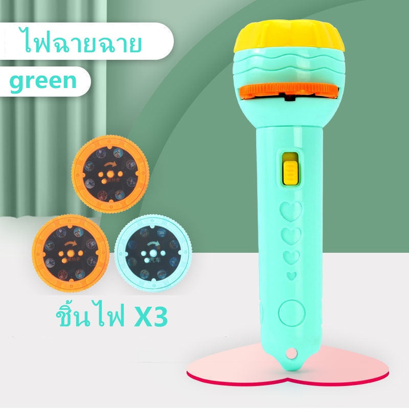 ของเล่นไฟฉายโปรเจคเตอร์ มีให้เลือก 24/48/80/96/128 รูปแบบ - 图片7