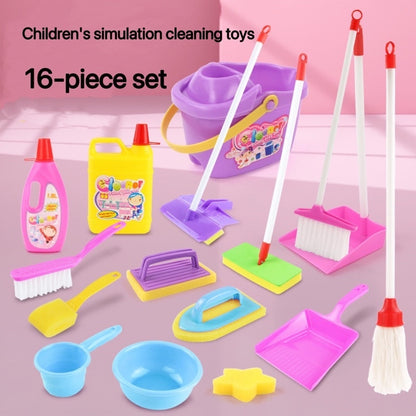 ของเล่นเสริมพัฒนาการไม้กวาดและไม้ถูพื้นสำหรับเด็ก - 图片16