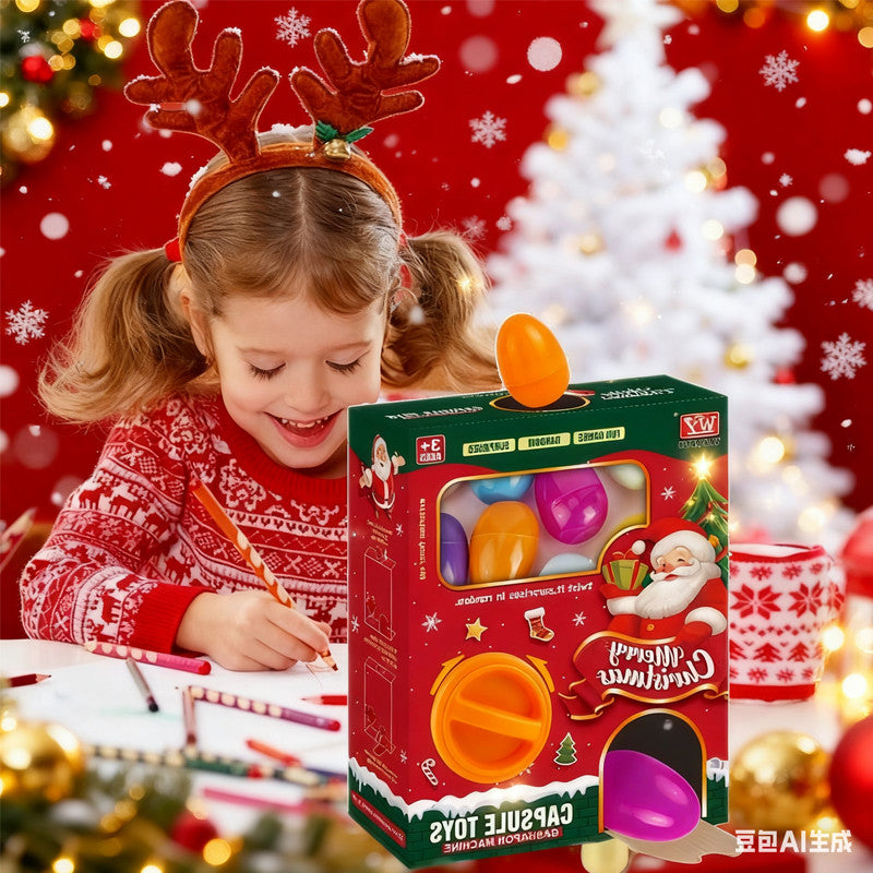 ของเล่นโต้ตอบไข่หมุนคริสต์มาส - 图片2