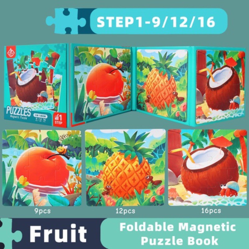 หนังสือปริศนาตัวต่อแม่เหล็กขั้นสูง - 图片6