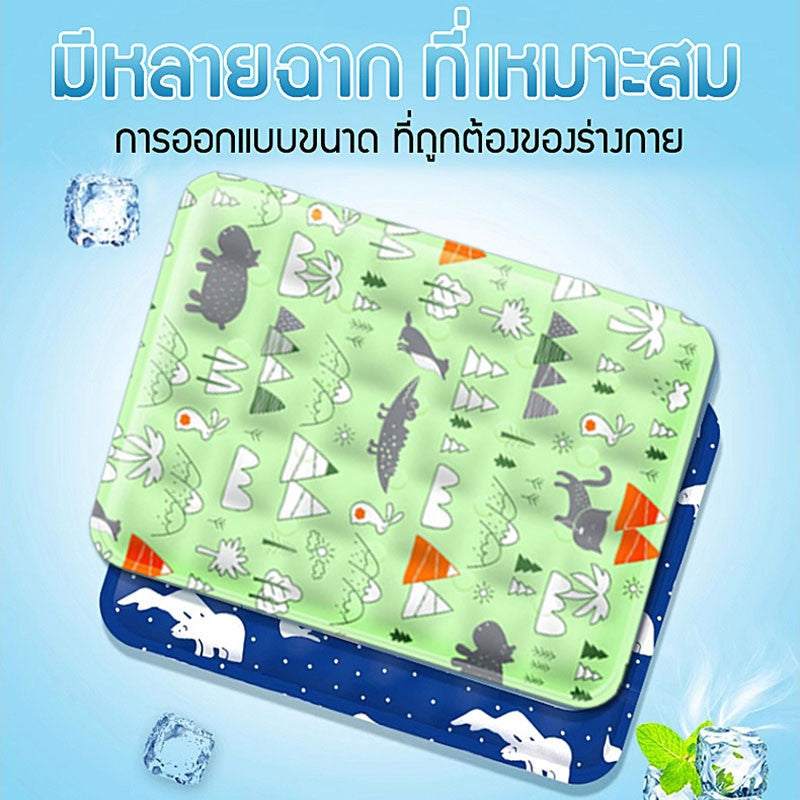 ที่นอนสัตว์เลี้ยง แผ่นรองเจลระบายความร้อน เหมาะสำหรับแมวและสุนัข - 图片5