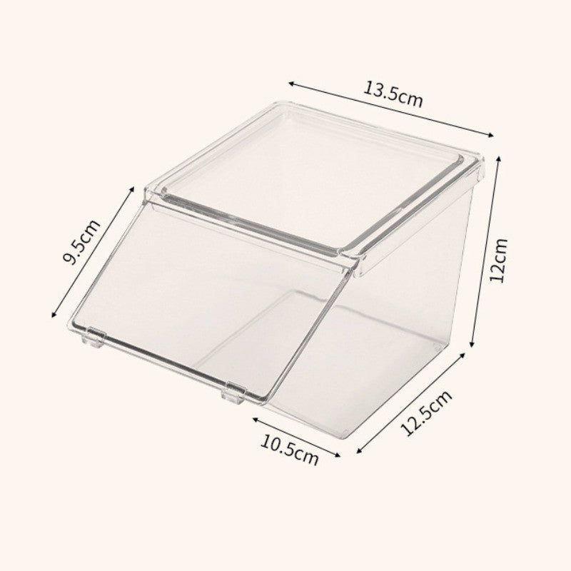 ที่วางถุงชาแบบสองชั้น ที่วางแคปซูลกาแฟ กล่องแสดงสินค้าอะคริลิก - 图片8