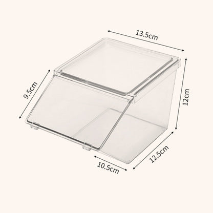ที่วางถุงชาแบบสองชั้น ที่วางแคปซูลกาแฟ กล่องแสดงสินค้าอะคริลิก - 图片8