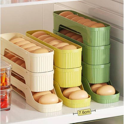 กล่องเก็บไข่ 2/3/4 ชั้น พร้อมเครื่องกลิ้งไข่อัตโนมัติ - 图片5