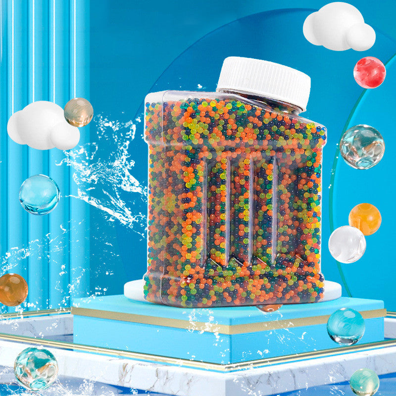 ลูกปัดน้ําหลากสี 7-8 มม. 60000pcs Marbles สําหรับเล่นจินตนาการและทักษะการพัฒนา - 图片5