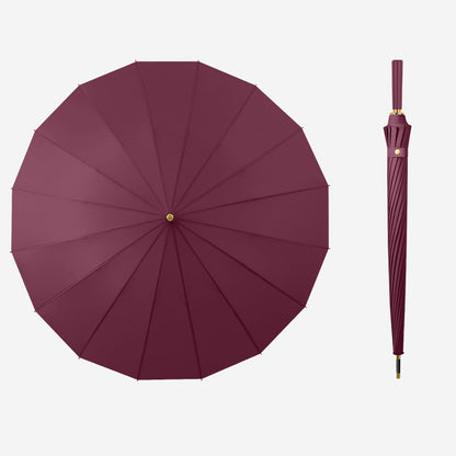 ร่มด้ามยาว ป้องกันฝนและแดด ขนาดใหญ่ มี 16 ซี่ - 图片6