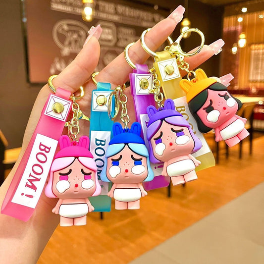 พวงกุญแจลายการ์ตูน จี้ตุ๊กตาน่ารัก - 主图