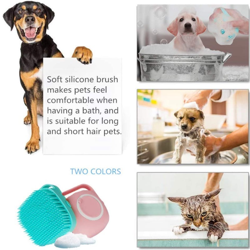 แปรงอาบน้ำซิลิโคนสำหรับสัตว์เลี้ยง - 图片3
