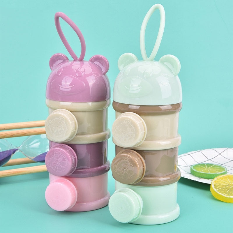 กล่องใส่ผงนมพกพา 3/4 ชั้น - 图片8