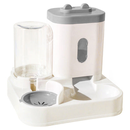 เครื่องให้อาหารและให้น้ำสัตว์เลี้ยงอัตโนมัติ 2-in-1 ทำจากสแตนเลส - 图片6