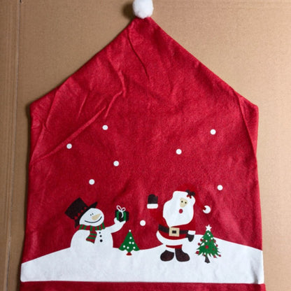 ผ้าคลุมเก้าอี้และผ้าปูโต๊ะคริสต์มาส - 图片12