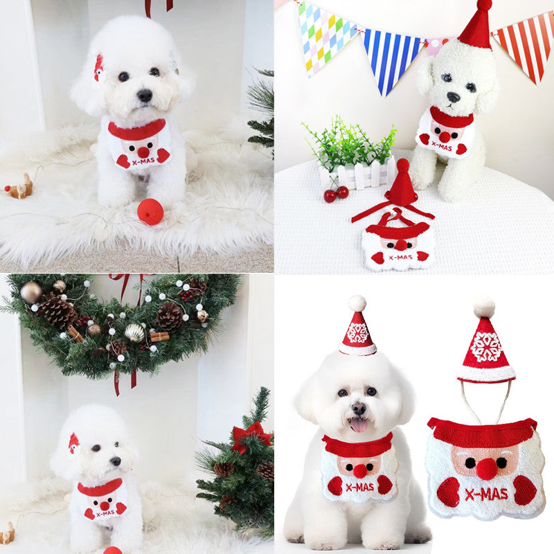 ปลอกคอและหมวกสัตว์เลี้ยงคริสต์มาส - 图片4