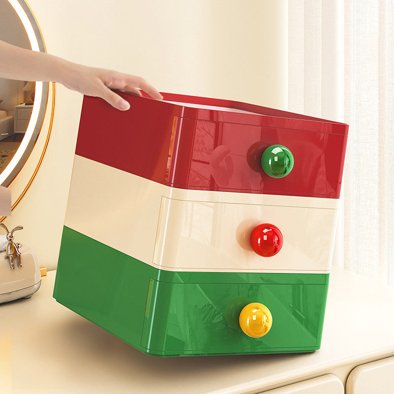 ตู้ลิ้นชักพลาสติก ชั้นวางของอเนกประสงค์ - 图片5