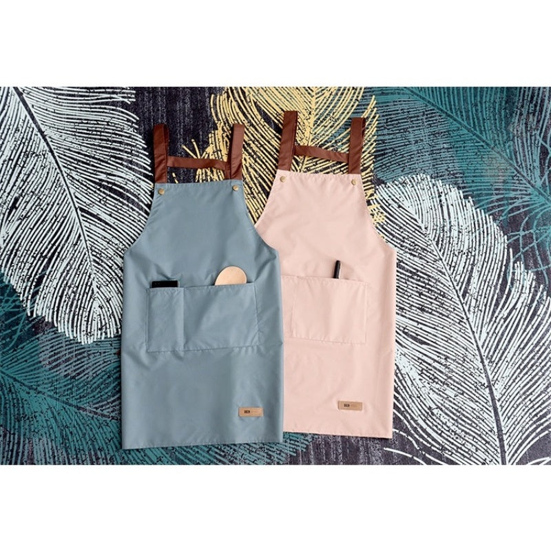 ผ้ากันเปื้อนทำอาหาร PVC กันน้ำและกันน้ำมัน - 图片3