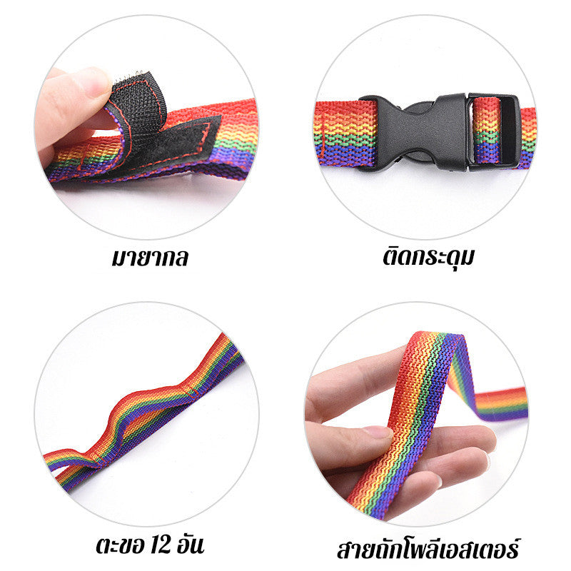 เชือกสำหรับแขวนอุปกรณ์ตั้งแคมป์ ยาว 1.9 เมตร พกพาสะดวก รับน้ำหนักได้สูง - 图片2