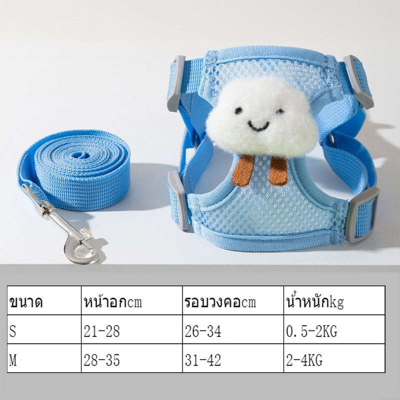 สายจูงสัตว์เลี้ยงสะท้อนแสงหลากสีสัน - 图片12