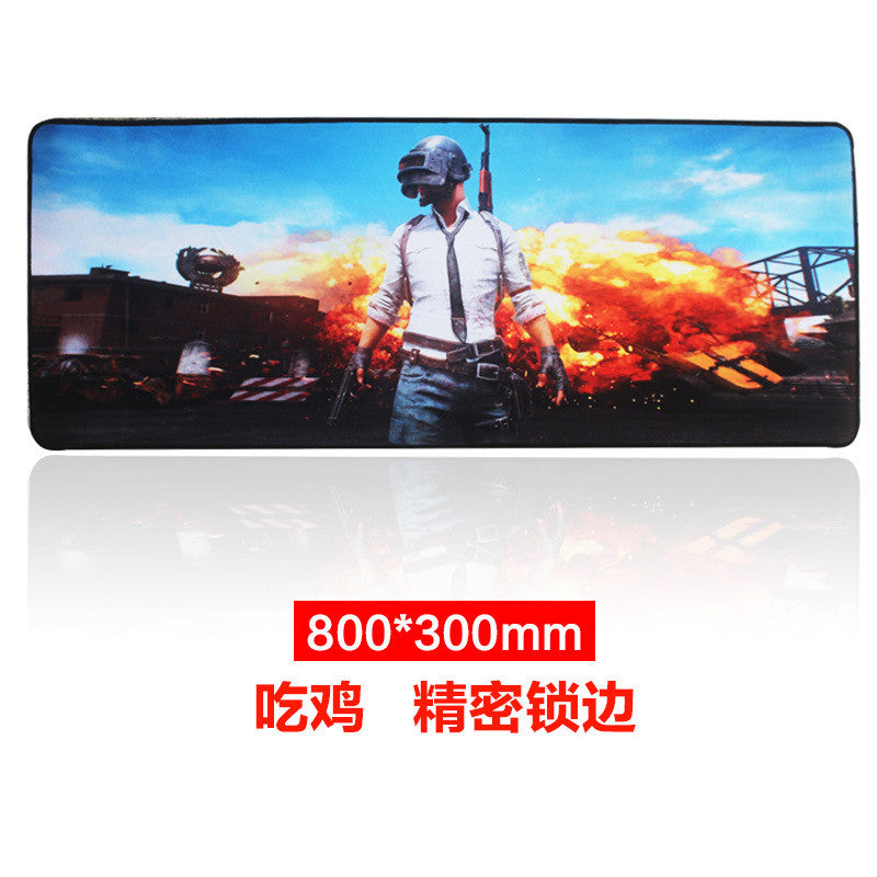 แผ่นรองเมาส์กันลื่นขนาดใหญ่พิเศษ หนาและกว้างขึ้น ขนาด 80x30 ซม. - 图片7