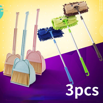 ของเล่นเสริมพัฒนาการไม้กวาดและไม้ถูพื้นสำหรับเด็ก - 图片7