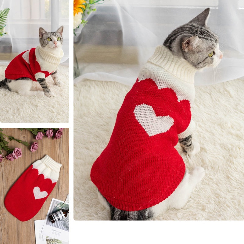 เสื้อผ้าแมวเนื้อนุ่ม น่ารัก อบอุ่น - 图片1