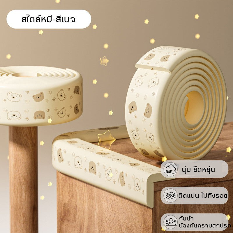 แถบยางกันกระแทกนิรภัยเด็กบริเวณขอบโต๊ะ - 图片12