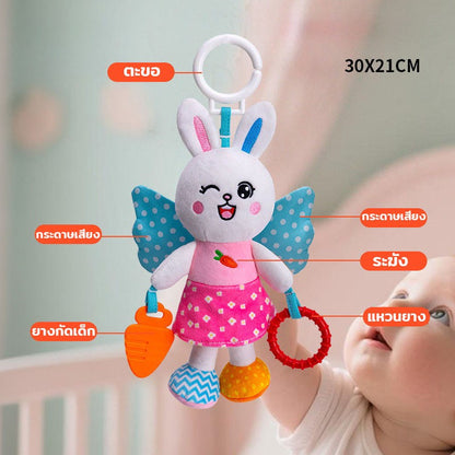 ของเล่นยีราฟเด้งได้ สามารถแขวนได้ เป็นของเล่นเสริมการเรียนรู้สำหรับเด็กเล็ก - 图片17