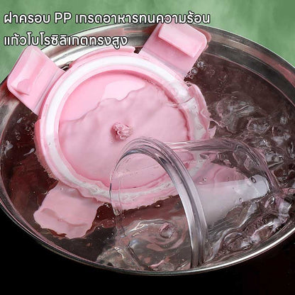 กล่องเก็บอาหารเด็กแบบแก้ว - 图片4