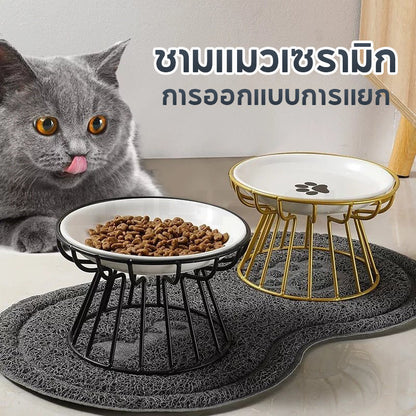 ชามแมวเซรามิกสไตล์นอร์ดิก - 主图