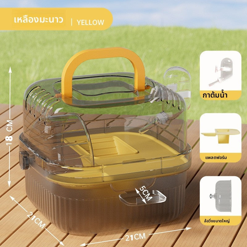 กรงหนูแฮมสเตอร์พกพาพร้อมอุปกรณ์ - 图片22
