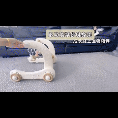 เพลยิมเด็ก4in1 เพลยิมโมบาย ลายการ์ตูนน่ารัก มีไฟ มีเสียงเพลง ที่นอนเด็กปรับเป็นรถหัดเดินได้