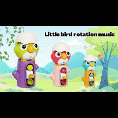 婴儿洗澡玩具：旋转青蛙形水车，儿童戏水玩具。