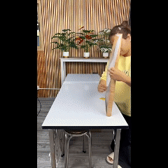 สติ๊กเกอร์ลายไม้ติดเฟอร์นิเจอร์ wallpaper ติดผนัง วอลเปเปอร์ กันน้ำ มีกาวในตัว ติดง่าย หนาทนทาน  สติกเกอร์ติดผนังบ้าน