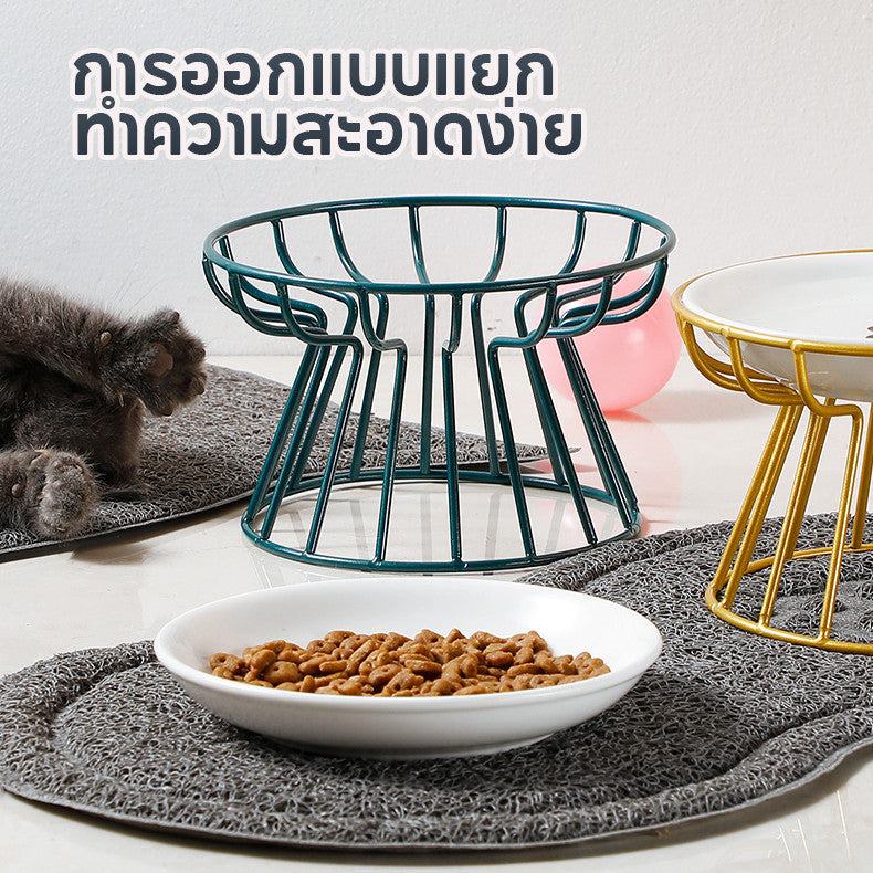 ชามแมวเซรามิกสไตล์นอร์ดิก - 图片1