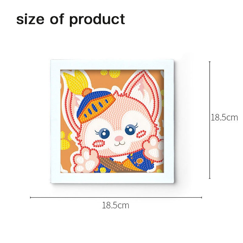 ครอสติชคริสตัลพร้อมกรอบเพชร - 图片1